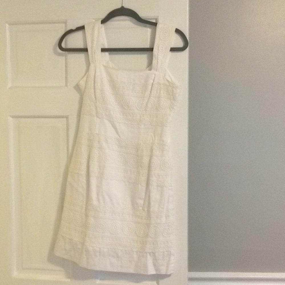 White Lily Pulitzer dress